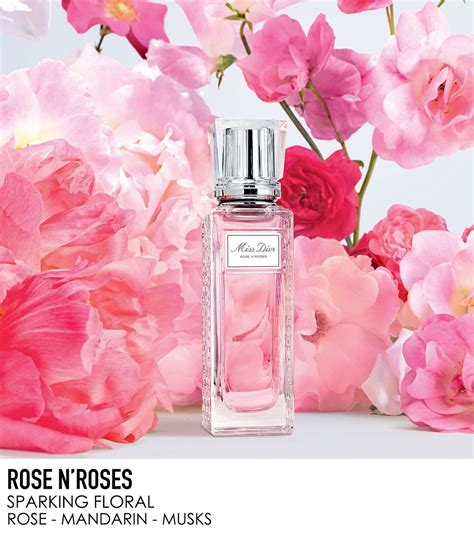 miss dior rose n roses roller pearl|miss dior blooming bouquet rollerball.